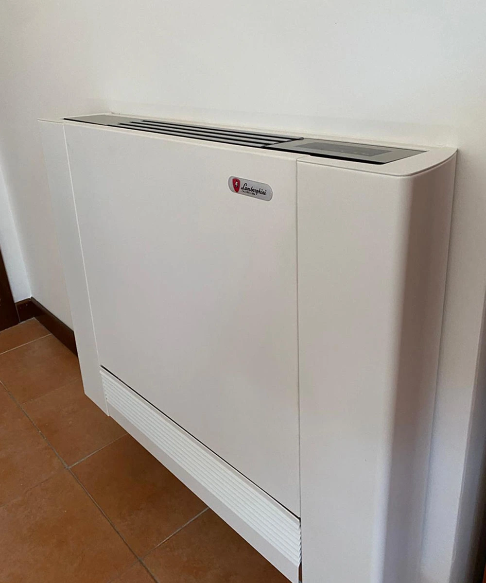 Installazione di un fancoil in abitazione domestica a Roma