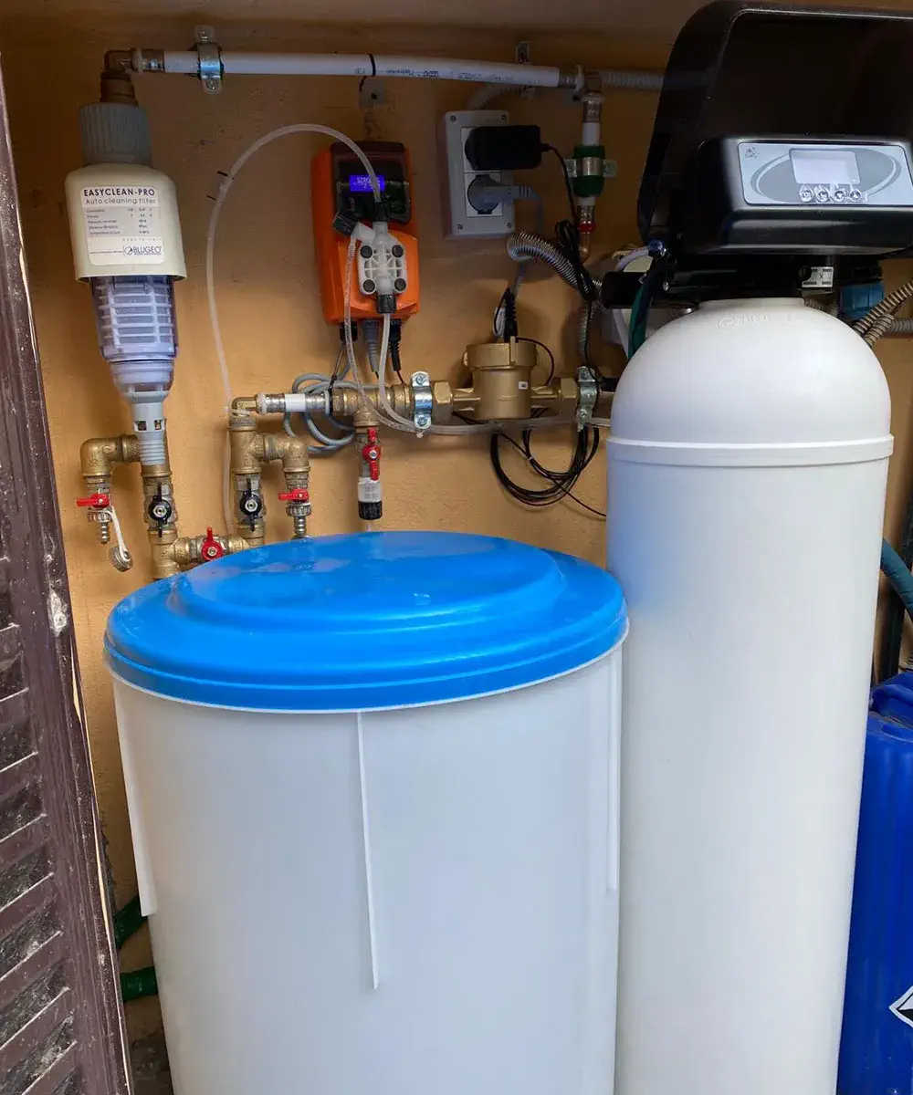 installazione impianto di trattamento dell'acqua a latina